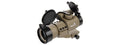 Lancer Tactical Airsoft Tactical Red/Green Dot Steel Optic Sight (Dark Earth)