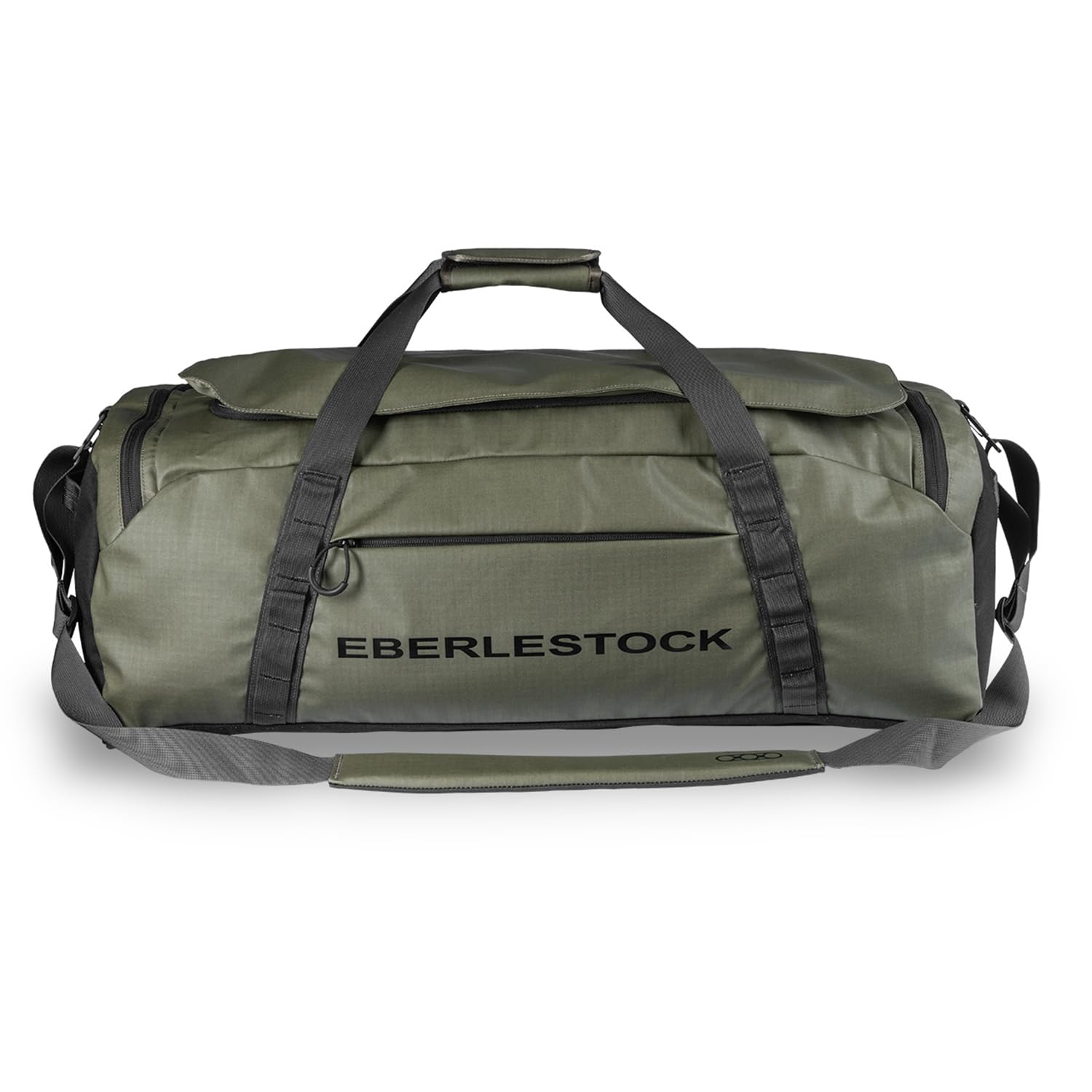 Eberlestock Hyllus Duffel Bag for Men - Durable Water-Resistant Small Mens Duffle Bag with Zipper Pockets Ideal for Travel & Gym Tactical Gear Bag Hunting Fishing Camping - Military Green 65L