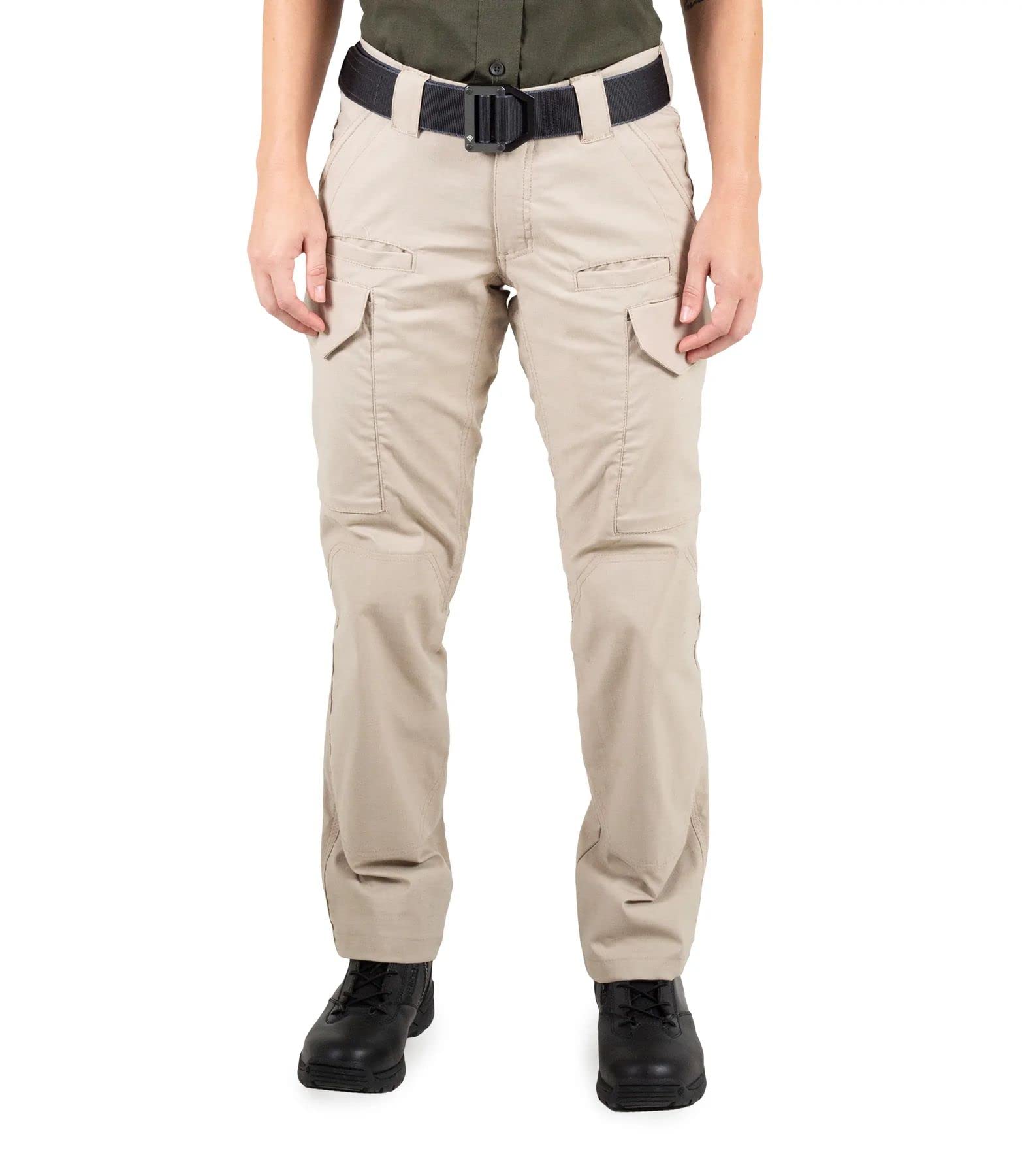 First Tactical 124011-055-8-T Womens V2 Tactical Pant Khaki 8