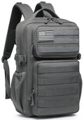 Wotony Tactical Backpacks Military Backpack for Men Durable Versatile Tactical Gear for Any Adventure Perfect (grey 25L)