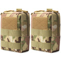 Camouflage Tactical Pouch 2PackCamo Tactical PouchesTactical Belt PouchTactical Molle PouchDuty Belt PouchMolle PouchesEDC PouchMolle Admin Pouch MolleGp PouchTactical Gear